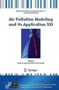 portada air pollution modeling and its application xxi (en Inglés)