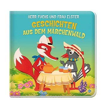 portada Trötsch Unser Sandmännchen Kinderbuch Herr Fuchs und Frau Elster Geschichten aus dem Märchenwald: Geschichtenbuch Vorlesebuch Bilderbuch (en Alemán)