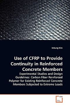 portada use of cfrp to provide continuity in reinforced concrete members (en Inglés)