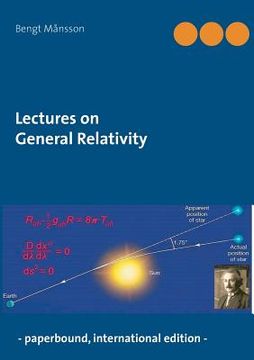 portada Lectures on General Relativity: - paperbound edition - (in English)