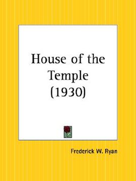 portada house of the temple (en Inglés)