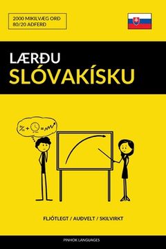 portada Lærðu Slóvakísku - Fljótlegt / Auðvelt / Skilvirkt: 2000 Mikilvæg Orð