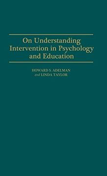 portada On Understanding Intervention in Psychology and Education (en Inglés)