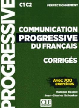 portada Communication Progressive du Français Corrigés c1 c2 (in French)