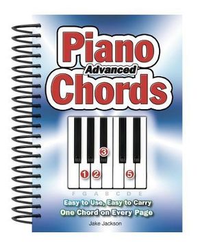 advanced piano chords: easy to use, easy to carry, one chord on every page