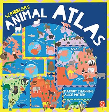 portada Scribblers'Animal Atlas (Scribblers Atlas) 