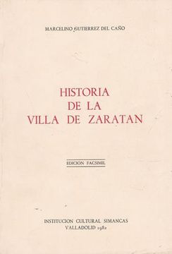 portada Historia de la Villa de Zaratan