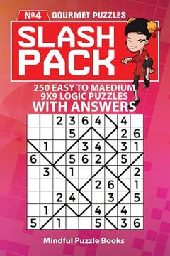 portada Slash Pack: 250 Easy to Medium 9x9 Logic Puzzles with Answers (en Inglés)