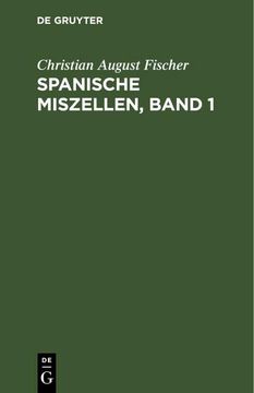 portada Spanische Miszellen, Band 1