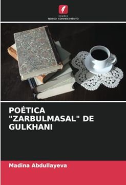 portada Poética "Zarbulmasal" de Gulkhani