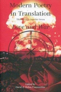 portada Love and war (Modern Poetry in Translation, Third Series) (in English)