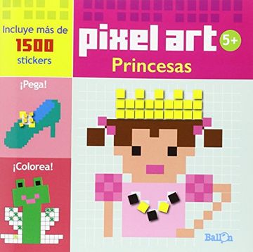 portada Pixel Art/Stickers - Princesas (in Spanish)