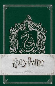 portada Harry Potter: Slytherin Ruled Pocket Journal (en Inglés)