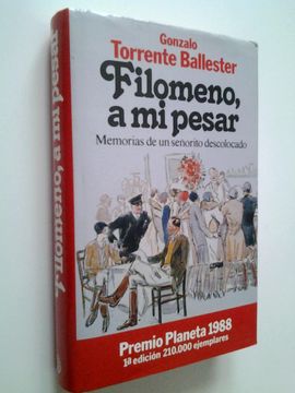 portada Filomeno, a mi Pesar (in Spanish)