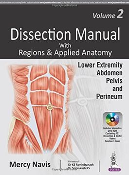 portada Dissection Manual with Regions & Applied Anatomy: Volume 2: Lower Extremity, Abdomen, Pelvis & Perineum