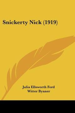 portada snickerty nick (1919)