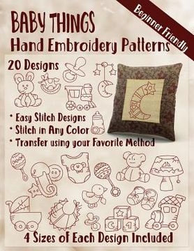 portada Baby Things Hand Embroidery Patterns (in English)