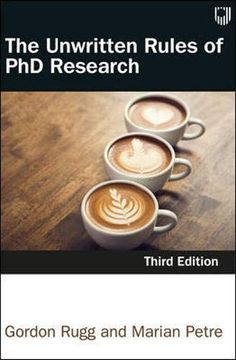 portada The Unwritten Rules of phd Research 3e 