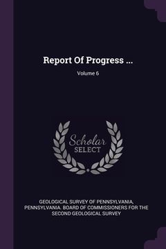 portada Report Of Progress ...; Volume 6 (en Inglés)