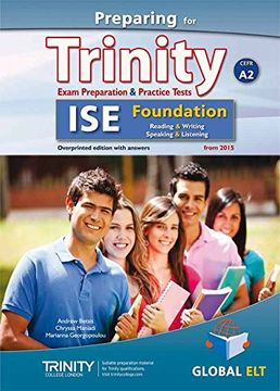 portada Preparing for Trinity. Ise a2 Foundation. Student's Book. No Key. Per le Scuole Superiori. Con Audio Formato Mp3. Con E-Book. Con Espansione Online (en Inglés)
