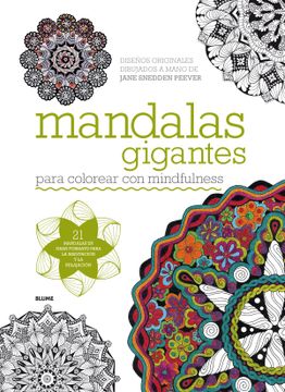 portada Mandalas Gigantes: Para Colorear con Mindfulness