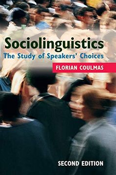 portada Sociolinguistics: The Study of Speakers' Choices (in English)