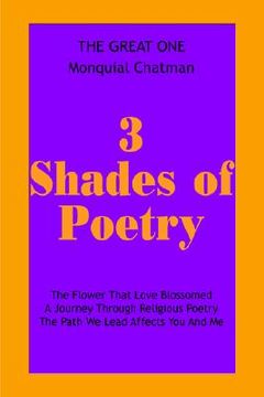 portada 3 shades of poetry (en Inglés)