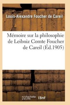 portada Mémoire Sur La Philosophie de Leibniz (en Francés)