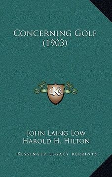 portada concerning golf (1903) (en Inglés)