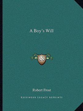portada a boy's will (en Inglés)