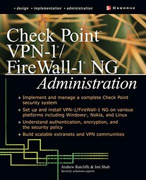 portada Check Point Vpn-1/Fire Wall-1 ng Administration (in English)