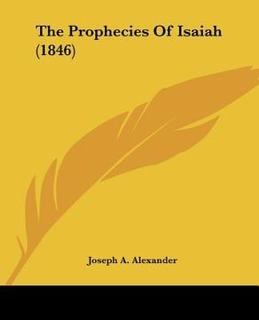 portada the prophecies of isaiah (1846)