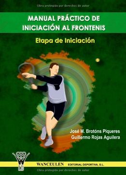 portada Manual Práctico De Iniciación Al Frontenis (in Spanish)