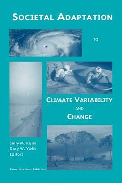 portada societal adaptation to climate variability and change (en Inglés)
