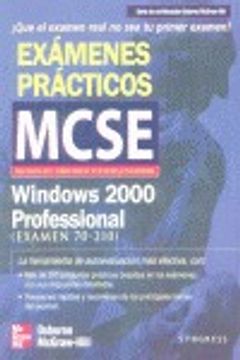 portada Windows 2000 professional - mcse examenes practicos -