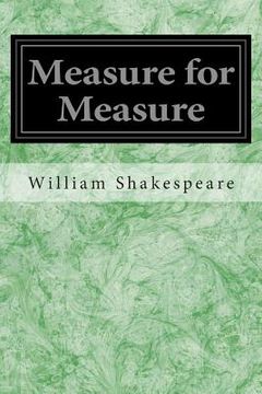 portada Measure for Measure (en Inglés)