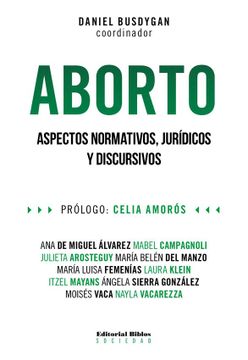 portada Aborto. Aspectos Normativos, Jurídicos y (in Spanish)