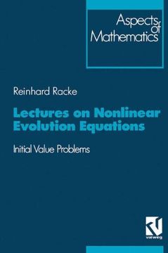 portada Lectures on Nonlinear Evolution Equations: Initial Value Problem (Aspects of Mathematics)
