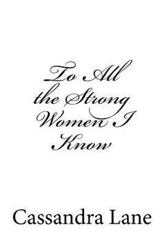 portada To All the Strong Women I Know (en Inglés)