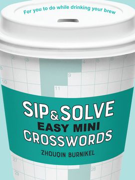 portada Sip & Solve Easy Mini Crosswords (Sip & Solveã â® Series) [Soft Cover ] 