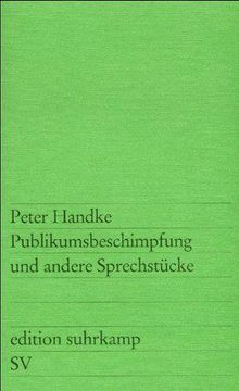 portada Publikumsbeschimpfung und Andere Sprechstucke (in German)