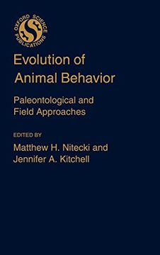 portada Evolution of Animal Behavior: Paleontological and Field Approaches (en Inglés)