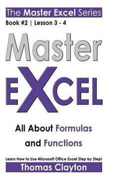 portada Master Excel: All About Formulas and Functions (en Inglés)
