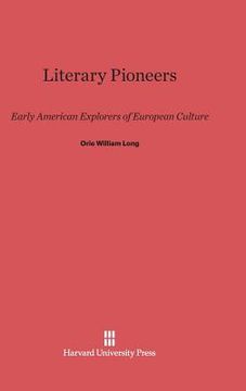 portada Literary Pioneers (en Inglés)