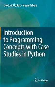 portada introduction to programming concepts with case studies in python (in English)