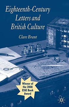 portada Eighteenth-Century Letters and British Culture (en Inglés)