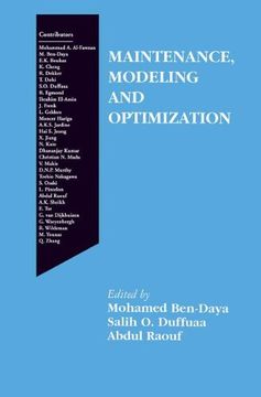 portada Maintenance, Modeling and Optimization 