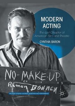 portada Modern Acting: The Lost Chapter of American Film and Theatre (en Inglés)