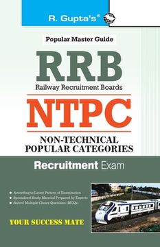 portada Rrb: NTPC (Ist Stage) Exam Guide Nontechnical popular categories, Recruitment Examination (en Inglés)