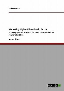 portada marketing higher education in russia (en Inglés)